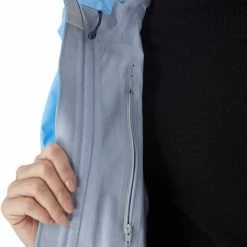 Spyder Women's Blue Jagged Shell Ski Jacket -JacketsSale Sales 16244286 5