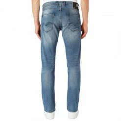 Replay Dark Denim Grover Straight Stretch Jeans 7 Replay Dark Denim Grover Straight Stretch Jeans -JacketsSale Sales 16357894 2 1