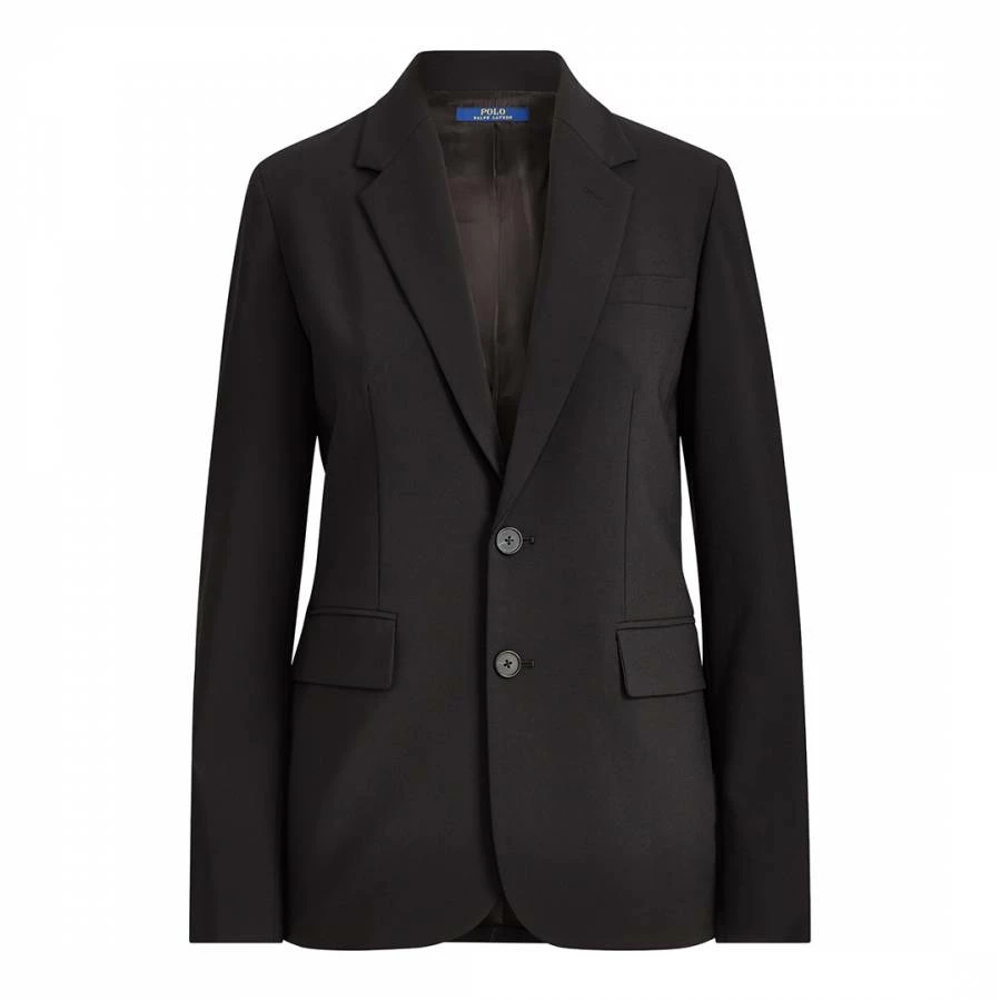 Polo Ralph Lauren Black Wool Blend Blazer 6 Polo Ralph Lauren Black Wool Blend Blazer - Image 4