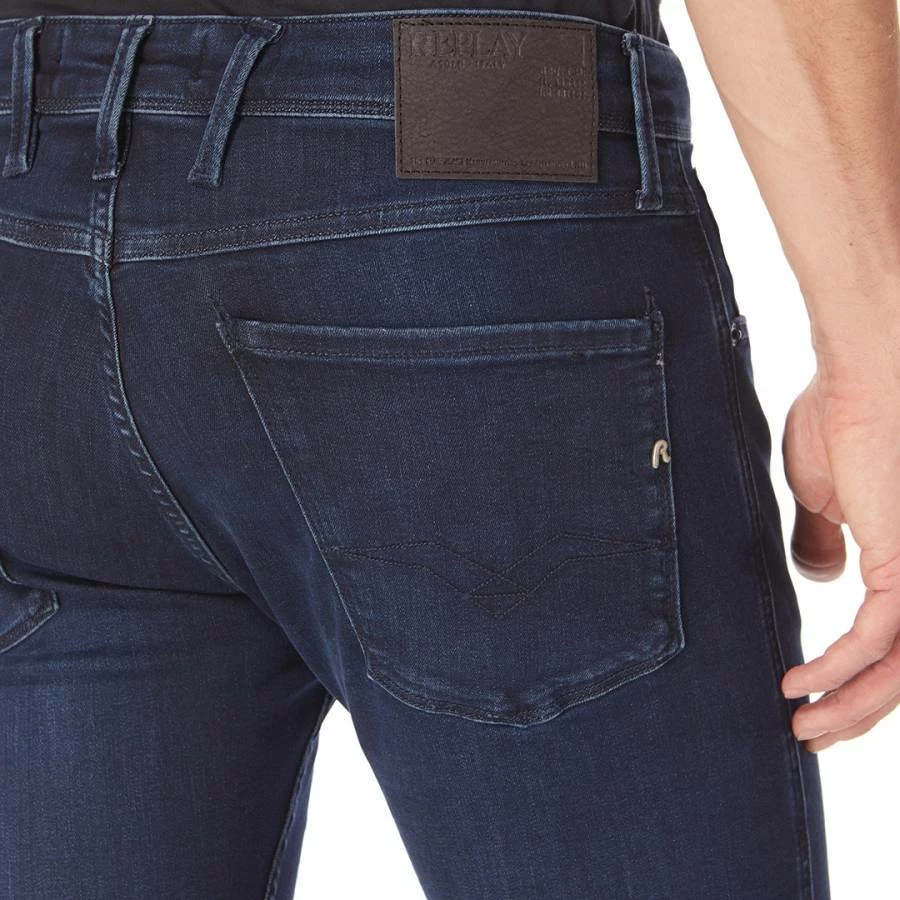 Replay Indigo Anbass Slim Stretch Jeans 6 Replay Indigo Anbass Slim Stretch Jeans - Image 4