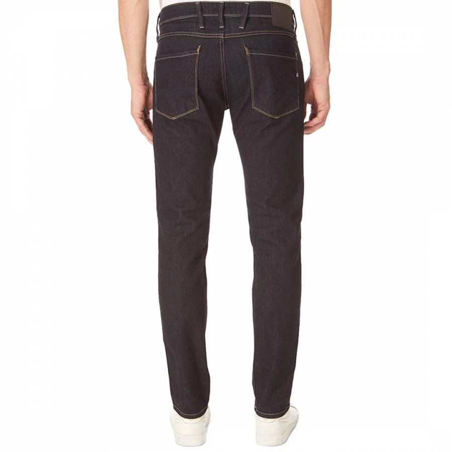 Replay Dark Blue Anbass Slim Stretch Jeans 4 Replay Dark Blue Anbass Slim Stretch Jeans - Image 2