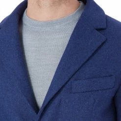 Bolongaro Trevor Blue Bowie Wool Blend Coat 9 Bolongaro Trevor Blue Bowie Wool Blend Coat -JacketsSale Sales 16589993 4