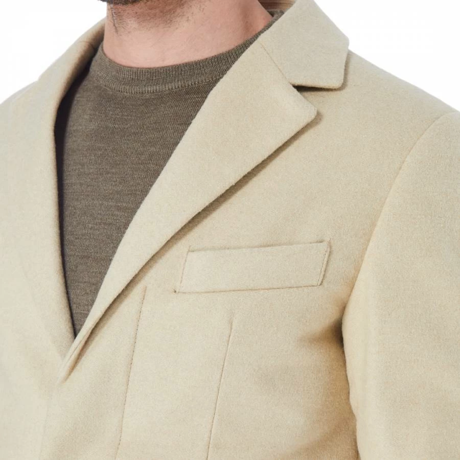 Bolongaro Trevor Camel Bowie Wool Blend Coat 6 Bolongaro Trevor Camel Bowie Wool Blend Coat - Image 4