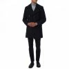 Gianni Feraud Black Elmo Double Breasted Wool Blend Coat 1 Gianni Feraud Black Elmo Double Breasted Wool Blend Coat -JacketsSale Sales 16821505 1