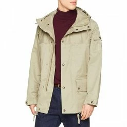 Hackett London Khaki Holt Parka Jacket