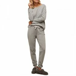 N°· Eleven Grey Marl Cotton Jersey Lounge Set