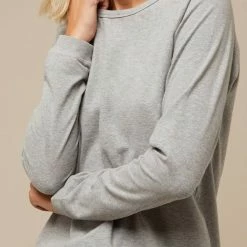 N°· Eleven Grey Marl Cotton Jersey Lounge Set -JacketsSale Sales 16967427 2