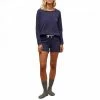 N°· Eleven Blue Marl Cotton Jersey Short Set -JacketsSale Sales 16967432 100