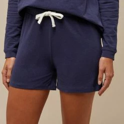 N°· Eleven Blue Marl Cotton Jersey Short Set 11 N°· Eleven Blue Marl Cotton Jersey Short Set -JacketsSale Sales 16967432 4