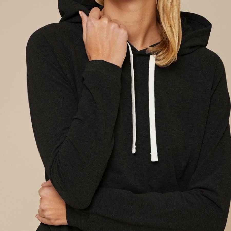 N°· Eleven Black Cotton Jersey Hooded Top 6 N°· Eleven Black Cotton Jersey Hooded Top - Image 4