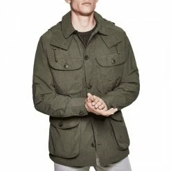 Hackett London Khaki Golborne Parka