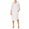 Lauren Ralph Lauren Pink Brushed Herringbone Ballet Sleepshirt -JacketsSale Sales 17253269 1
