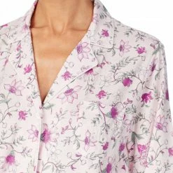 Lauren Ralph Lauren Pink Classic Cotton Blend Sleepshirt -JacketsSale Sales 17253278 3