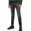 Diesel Dark Blue Belther Slim Tapered Jeans 2 Diesel Dark Blue Belther Slim Tapered Jeans -JacketsSale Sales 17361627 1