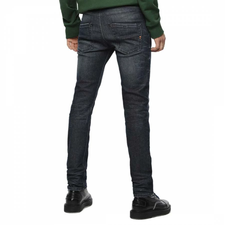 Diesel Dark Blue Belther Slim Tapered Jeans 4 Diesel Dark Blue Belther Slim Tapered Jeans - Image 2