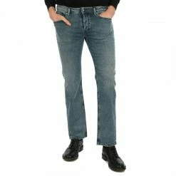 Diesel Blue Waykee Straight Stretch Jeans