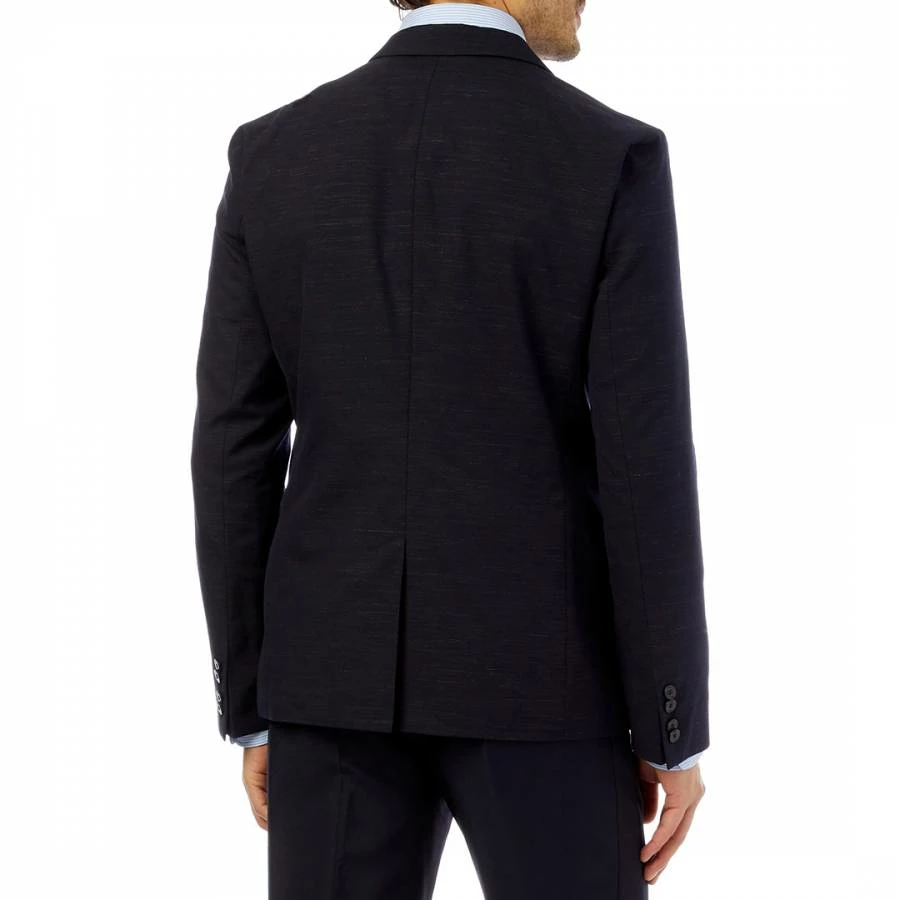 Hugo Navy Hareltu Wool Blend Jacket 4 Hugo Navy Hareltu Wool Blend Jacket - Image 2