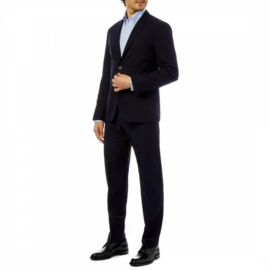 Hugo Navy Hareltu Wool Blend Jacket 5 Hugo Navy Hareltu Wool Blend Jacket - Image 3