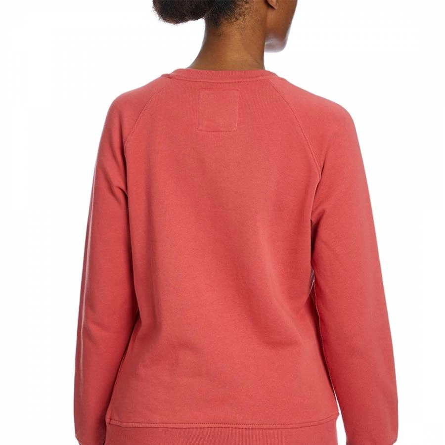 Crew Clothing Pink Lounge Sweatshirt 4 Crew Clothing Pink Lounge Sweatshirt - Image 2