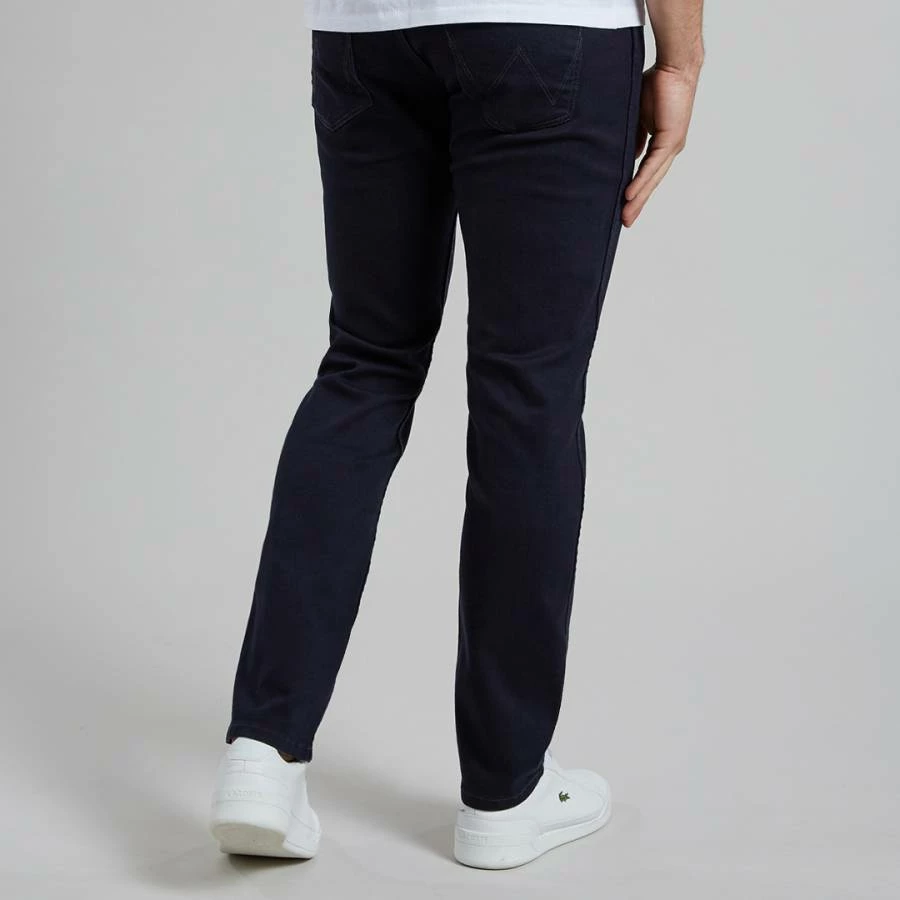 Wrangler Dark Blue Greensboro Regular Stretch Jeans 4 Wrangler Dark Blue Greensboro Regular Stretch Jeans - Image 2