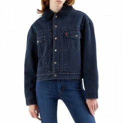 Levi's Indigo New Heritage Sherpa Denim Jacket