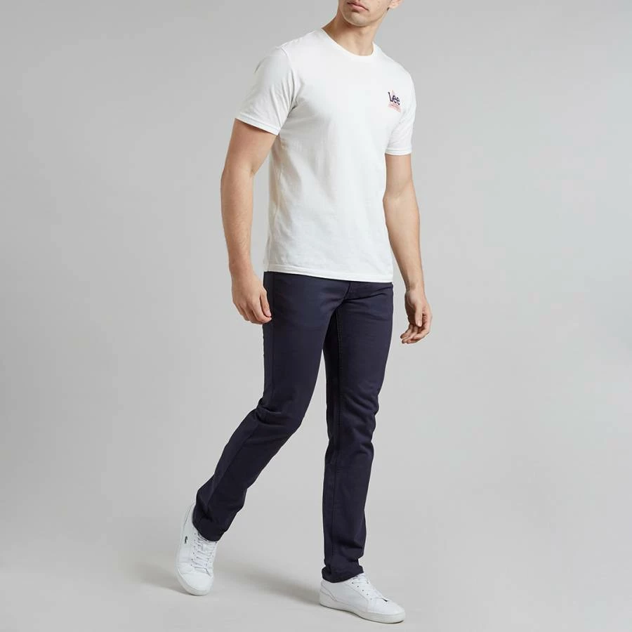Lee Jeans Dark Navy Straight Stretch Trouser 5 Lee Jeans Dark Navy Straight Stretch Trouser - Image 3