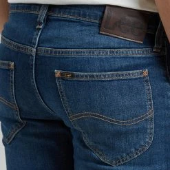 Lee Jeans Mid Blue Straight Stretch Jean 9 Lee Jeans Mid Blue Straight Stretch Jean -JacketsSale Sales 17412871 8