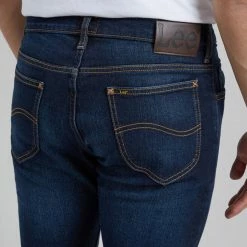 Lee Jeans Dark Blue Straight Stretch Jean 9 Lee Jeans Dark Blue Straight Stretch Jean -JacketsSale Sales 17412878 8
