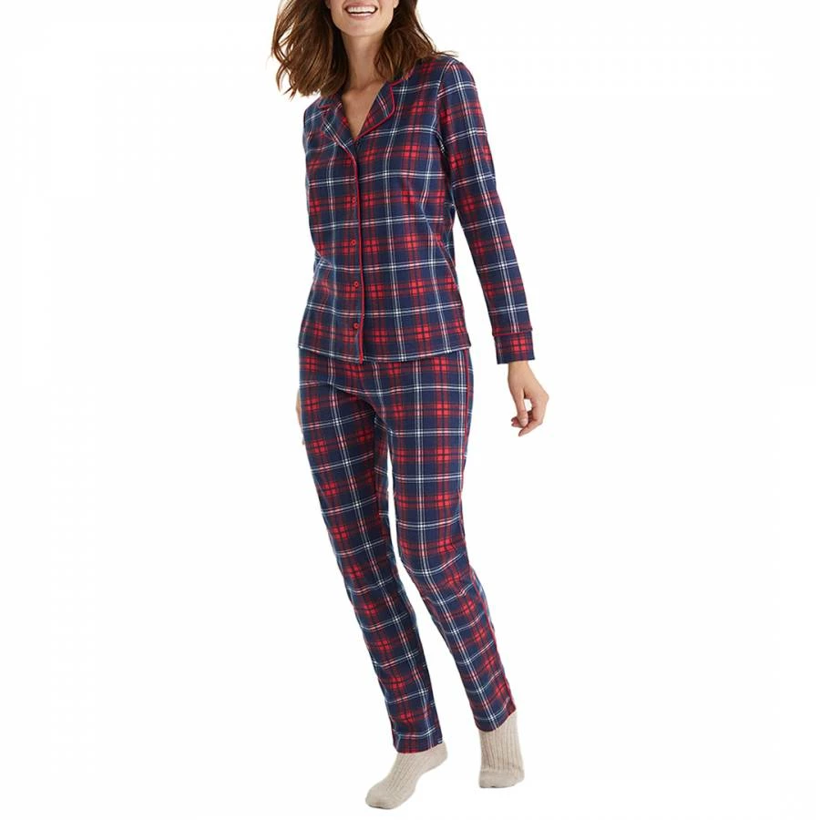 PROMISE Red/Dark Blue Check PJ Set 3 PROMISE Red/Dark Blue Check PJ Set
