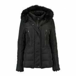 GEOGRAPHICAL NORWAY Black Removable Hooded Parka -JacketsSale Sales 17434265 1