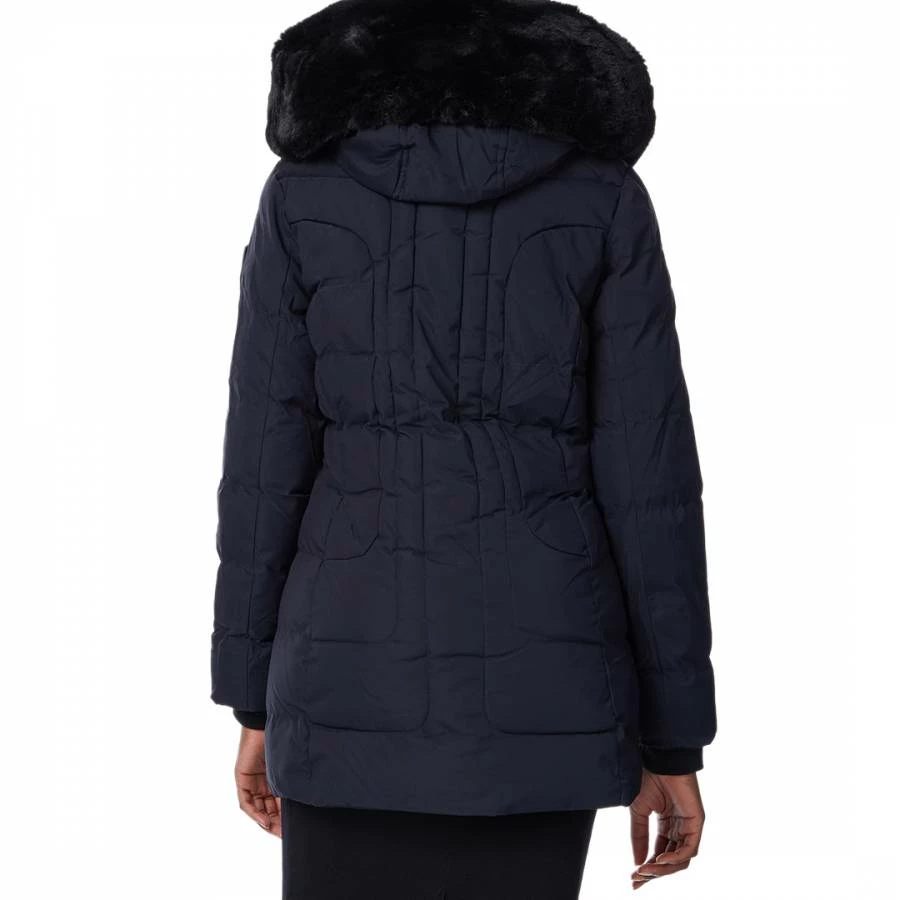 GEOGRAPHICAL NORWAY Navy Removable Hooded Parka 4 GEOGRAPHICAL NORWAY Navy Removable Hooded Parka - Image 2