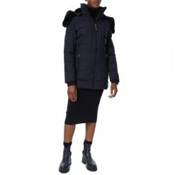 GEOGRAPHICAL NORWAY Navy Removable Hooded Parka 9 GEOGRAPHICAL NORWAY Navy Removable Hooded Parka -JacketsSale Sales 17434506 4