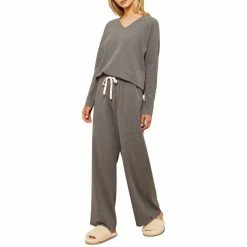 N°· Eleven Charcoal Marl Cotton Jersey Pyjama Set 11 N°· Eleven Charcoal Marl Cotton Jersey Pyjama Set -JacketsSale Sales 17469536 5