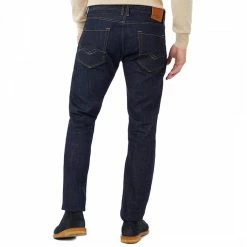 Replay Blue Rocco Aged Eco 0 Year Straight Jeans -JacketsSale Sales 17485636 5