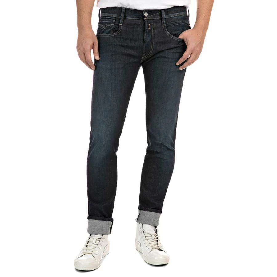 Replay Indigo Anbass Hyperflex Slim Jeans 3 Replay Indigo Anbass Hyperflex Slim Jeans