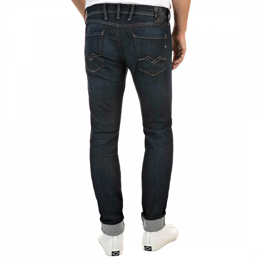 Replay Indigo Anbass Hyperflex Slim Jeans 4 Replay Indigo Anbass Hyperflex Slim Jeans - Image 2