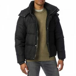 Gianni Feraud Black Brixton Puffer Jacket
