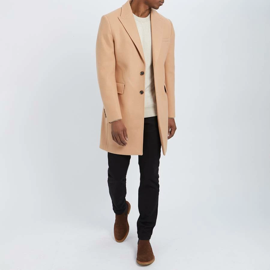 Gianni Feraud Camel Sirus Wool Blend Coat 5 Gianni Feraud Camel Sirus Wool Blend Coat - Image 3
