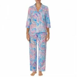 Lauren Ralph Lauren Multi Paisley Long Pyjama Set
