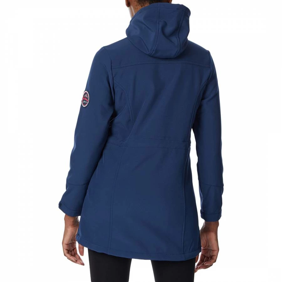 GEOGRAPHICAL NORWAY Navy Softshell Jacket 4 GEOGRAPHICAL NORWAY Navy Softshell Jacket - Image 2