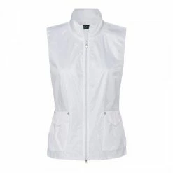GOLFINO White Double Layer Waistcoat