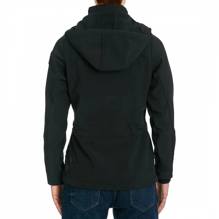 Canadian Peak Black Softshell Half Zip Lightweight Jacket 4 Canadian Peak Black Softshell Half Zip Lightweight Jacket - Image 2
