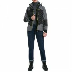 Canadian Peak Grey Softshell Hooded Lightweight Jacket 8 Canadian Peak Grey Softshell Hooded Lightweight Jacket -JacketsSale Sales 17628252 8