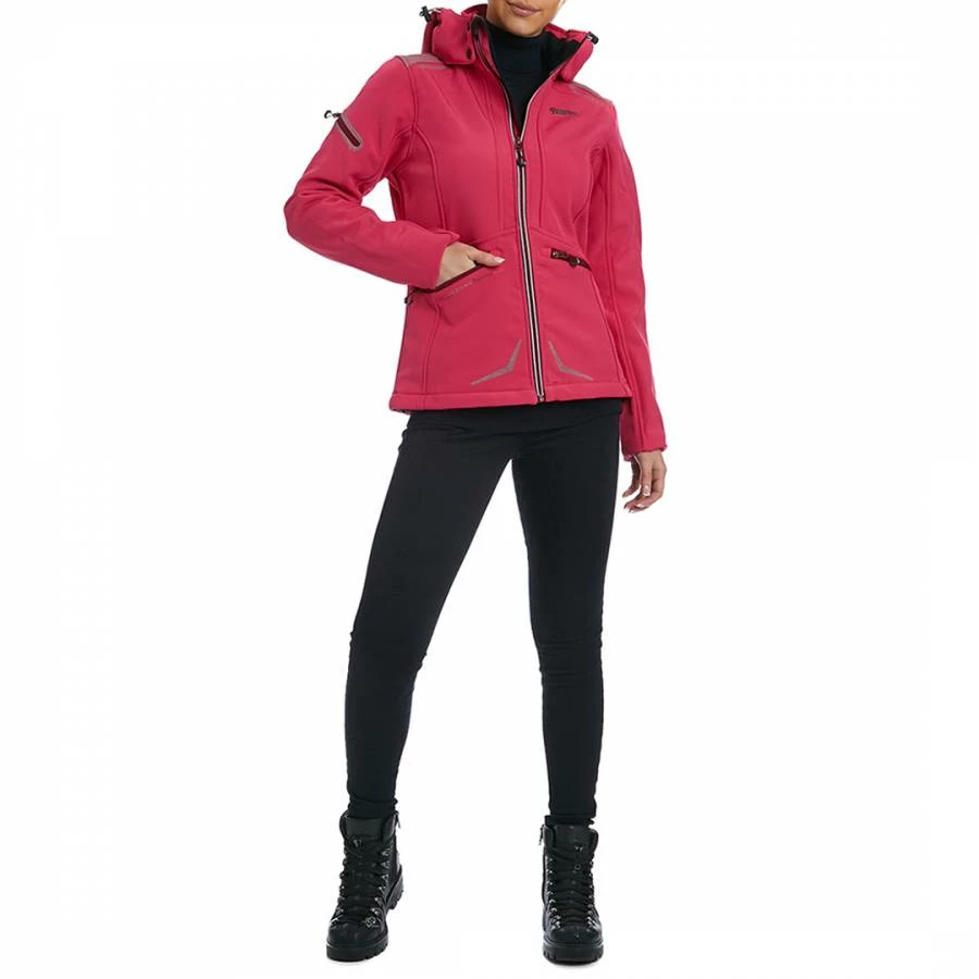 Canadian Peak Pink Softshell Lightweight Jacket 5 Canadian Peak Pink Softshell Lightweight Jacket - Image 3