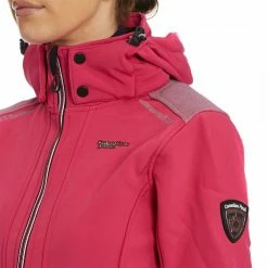 Canadian Peak Pink Softshell Lightweight Jacket 9 Canadian Peak Pink Softshell Lightweight Jacket -JacketsSale Sales 17628440 9