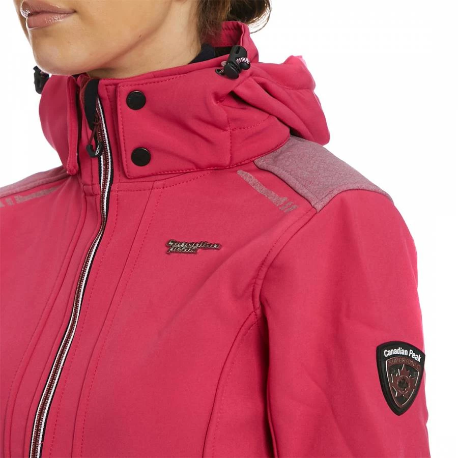 Canadian Peak Pink Softshell Lightweight Jacket 6 Canadian Peak Pink Softshell Lightweight Jacket - Image 4