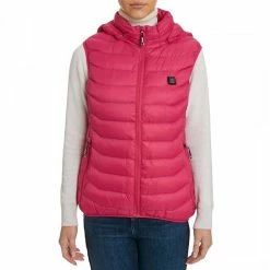 Canadian Peak Pink Hooded Lightweight Gilet