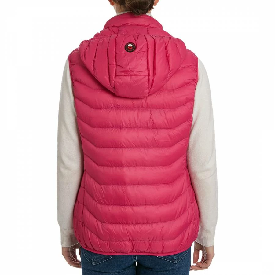 Canadian Peak Pink Hooded Lightweight Gilet 4 Canadian Peak Pink Hooded Lightweight Gilet - Image 2