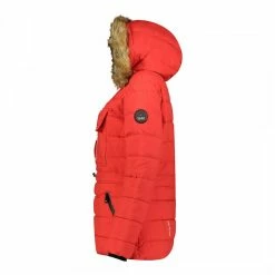 Canadian Peak Red Half Zip Padded Lightweight Jacket -JacketsSale Sales 17628620 4