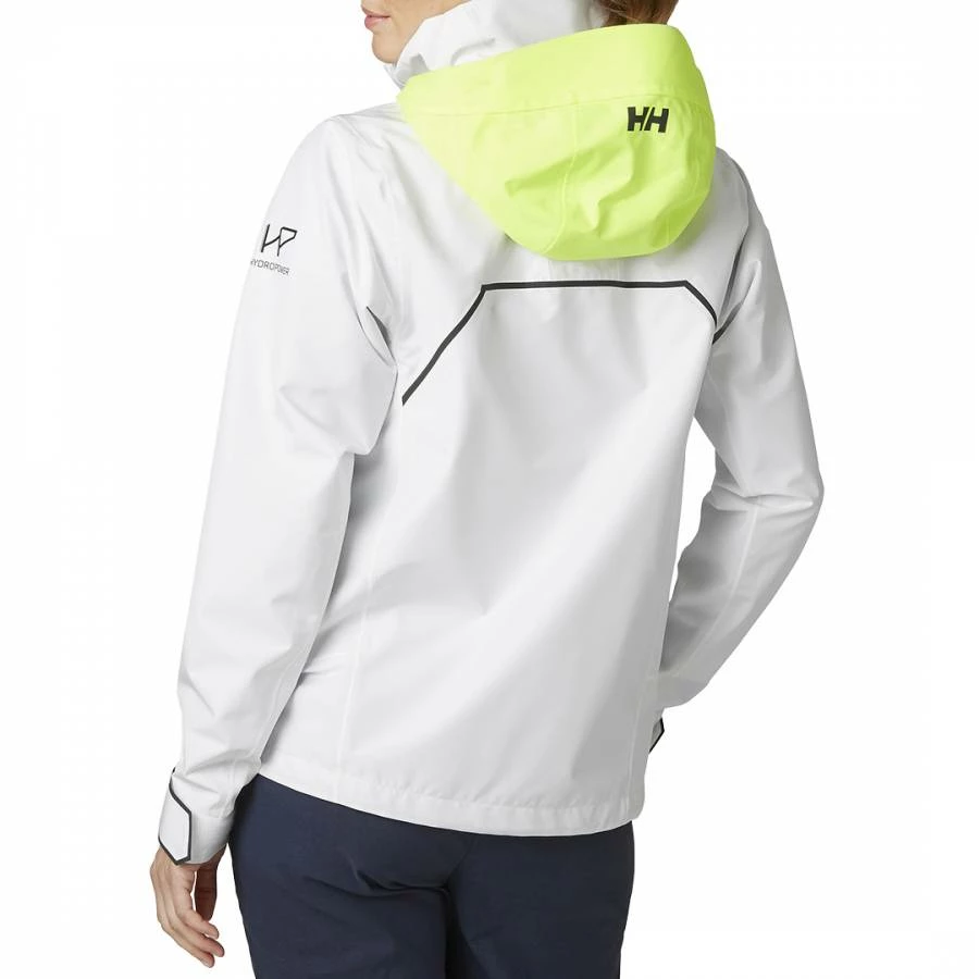 Helly Hansen White Performance Waterproof Jacket 4 Helly Hansen White Performance Waterproof Jacket - Image 2